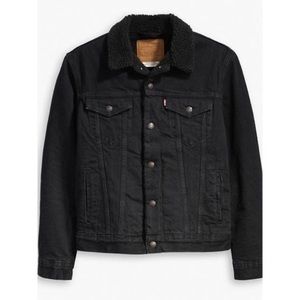 LEVIS ORIGINAL SHERPA TRUCKER JACKET - BLACK